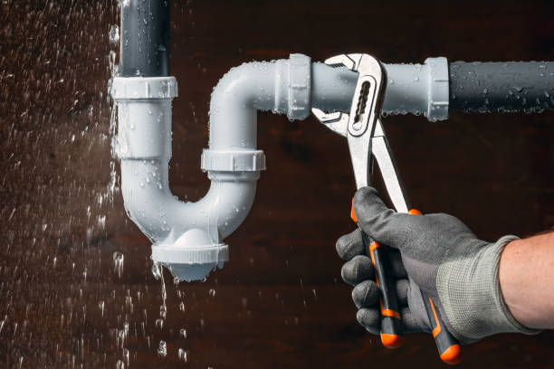 Professional Drain Cleaning technician working in Minotola, NJ